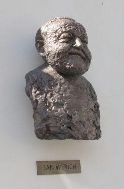 Busta Jana Wericha v Praze na Kampě 