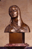 Busta Boženy Němcové v Pantheonu Národního muzea