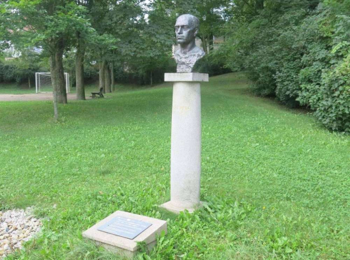 Pomník Josefa Hory v Roudnici nad Labem