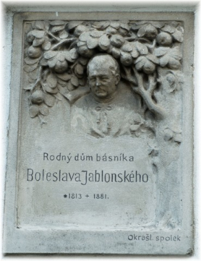Pamětní deska Bohuslava Jablonského v Kardašově Řečici