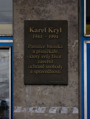 Pamětní deska Karla Kryla v Jihlavě