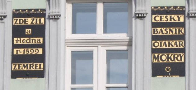 Pamětní desky Otokara Mokrého ve Vodňanech