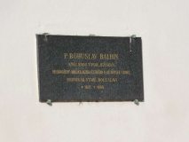 Pamětní deska Bohuslava Balbína ve Staré Boleslavi