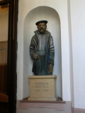 Socha Georgia Acricoly v Praze
